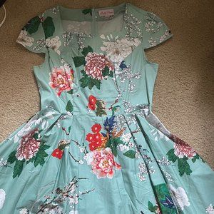 Floral Retro 50's Dress